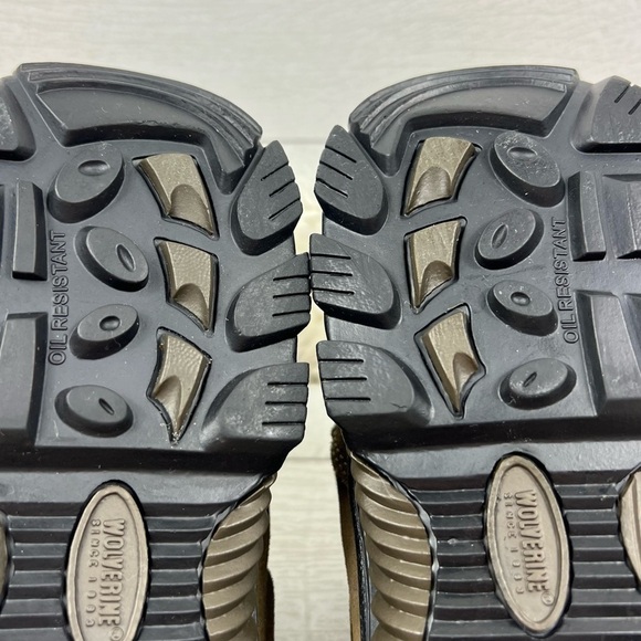 Wolverine Brighton Leather Steel Toe Mid Hiking Boot Brown 11 - Picture 8 of 12